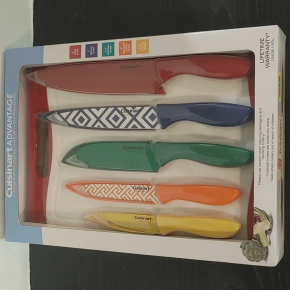 Cuisinart Other - Cuisinart Advantage 11-PC NonsTick Coated Knife Set + 1 Cutting Board